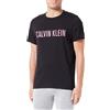 Calvin Klein T-shirt Uomo Maniche Corte S/S Crew Neck Elasticizzata, Grigio (Vaporous Grey), XL