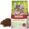 MERA Cats Sensitive Adult Insect (2 kg), cibo secco per gatti, ipoallergenico con proteine degli insetti, senza cereali e sostenibili