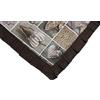 Russo Tessuti Centrotavola Centro Tavolo Copritavola 90x90cm Cuore Allungato Vari Colori-Marrone