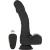 Naked Addiction Rotating & Thrusting Vibrating Dildo with Remote 23cm Black