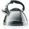 kela Kettle a induzione3 L, bollitore in acciaio inossidabile, per tutti i tipi di fornelli, con apertura sicura del coperchio tramite pulsante, VARUS, bollitore lucido