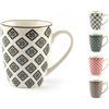LIONESS Mosaik tazza mug decori assortiti (minimo 8 pezzi)
