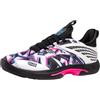 K-Swiss Performance Speedtrac Padel, Scarpe da Tennis Uomo, White/Black/Neon Pink, 47 EU