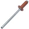AERZETIX - Set di 50 rivetti ciechi standard Ø4x10mm colore marrone rame RAL 8004 - DIN 7337 - rivetto pop a rottura stelo -in acciaio/alluminio - C48075