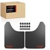 Frankberg 2x Parafanghi universali per auto paraspruzzi anteriori e | Ritagliabile, nero 390 * 298 mm; Compatibile con: P.a.s.s.a.t Variant 35I 3A5, P.a.s.s.a.t Variant 3B5, P.a.s.s.a.t 32B