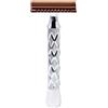 Romer-7 Romer 7 Rasoio Di Sicurezza Virgo 4 Pettine Chiuso Testina Rose Gold