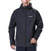 Berghaus Paclite 2.0 Giacca Impermeabile Leggera, Uomo, Black/Black, XL