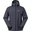 Berghaus Paclite 2.0 Giacca Impermeabile Leggera, Uomo, Black/Black, XL