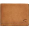 camel active Portafoglio da Uomo Nimbus orizzontale, Cognac, 12,5x1,5x9,5
