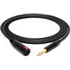 enoaudio Mogami 2534 Quad Cavo prolunga professionale bilanciato stereo cuffie | Neutrik Gold 6,3mm TRS - 6,3mm TRS femmina | HiFi - 10 m