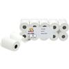 SABACART Rotolo per POS e carta di credito - 57 mm x 20 m - 55 gr - diametro esterno 40 mm - anima 12 mm - carta termica BPA free - Sabacart - blister 10 pezzi (unità vendita 1 pz.)