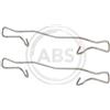 ABS All Brake Systems ABS 1755Q pastiglia freno kit accessori