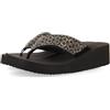 GIOSEPPO Sandali Multicolor con Zeppa E Strass per Donna DRENOVE