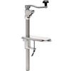 Vogue Apriscatole da banco da 530 mm, in acciaio inox, per lattine fino a 355 mm, resistente, lama ultra affilata, si attacca al banco da lavoro, uso commerciale o domestico, CE038