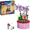 LEGO Disney Vaso di Fiori di Isabela, Giochi per Bambine e Bambini da 9 Anni in su con Mini Bambolina, Cesto Apribile, Orchidee e Cactus Giocattolo da Costruire, Idea Regalo dal Film Encanto 43237