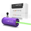 ACETECH Unità Tracer Blaster C per il Gioco Airsoft, Simulazione di MuzzleFlash, con Filettatura M14 CCW o M11 CW, Applicabile alle Palle Tracer Verdi. (Violet)