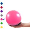 Vaupan Mini palla da ginnastica da 20 cm con cannuccia gonfiabile per yoga, pilates, stabilità, barra, fisioterapia, stretching e allenamento al centro, migliora l'equilibrio, la forza (rosa)
