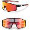 ROCKBROS Occhiali da Ciclismo per Uomo Donna, Occhiali Bici MTB, Occhiali da Sole Polarizzati per Attività Sportivo Guida Pesca Golf Baseball Corsa Sci, Anti-UV400, Montatura TR90, Ultraleggero