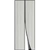 Apalus Zanzariera con Magneti per Porte, 110x230CM - Rete Fine, Tenda Totalmente Magnetica, Si Chiude da Sola - Non Accorciabile (Nero)