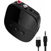 eppfun Ricevitore Bluetooth 5.2 HIFI, Adattatore Audio Bluetooth per Impianto Stereo con NFC, USB, 3.5mm AUX/RCA, TF slot per sistema stereo in streaming di musica domestica