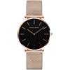 dirocoro Donna Orologio Classico Orologio Da Donna Orologio Analogico Ultra Sottile Casual Automatico Da Donna 30m Impermeabile Orologio Cinturino Confortevole Orologio Elegante