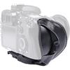 Movo Cinghia da polso Movo Photo HSG-6 Premium imbottita, in pelle alternativa, per impugnatura sicura di fotocamere reflex digitali