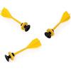 Scratch Europe Scratch 276182542-Freccette per Bambini, Giocattolo per Esterni, Tubo Buster, Gioco per Freccette, Set di 3, Accessori di Ricambio, Giallo, Colore Yellow, 276182542