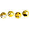 Simoni Racing CAPS/E kit 4 Cappucci Valvola Emoticons Universali, per pneumatici, Colore Giallo