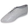 Roch Valley - Scarpe da Jazz, da Donna, con Ologramma, Taglia L, Colore: Argento