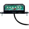 SPARKMOTO 1 x Luci Targa a LED Rimorchio,12V 24V LED luce porta targa rimorchio universale, Fanale illuminazione targa Rimorchio Impermeabile per Auto, Rimorchi, trattori agricoli,camper o Camion