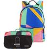 Tucano - SHAKE Backpack Zaino ripiegabile super leggero Multicolore
