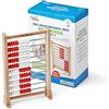 hand2mind Learning Resources Set di 25 Mini Rekenrek a 100 Palline, Abaco, Abaco per la matematica, Risorse didattiche per imparare a contare in legno, Abachi a palline per la matematica di base