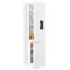 Exquisit Frigorifero congelatore KGC265-70-WS-040D bianco | Capacità utile 260 l | Distributore di acqua | Allarme | 4 stelle