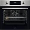 Zanussi ZOPKX6X2 Forno multifunzione con pulizia pirolitica, 9 funzioni con cavità XXL, orologio elettronico + comandi a squamottare, anti-impronte, inox, classe A+, 72 litri