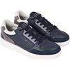 Tommy Hilfiger Sneakers con Suola Preformata Uomo Basket Core Scarpe, Blu (Desert Sky), 42 EU