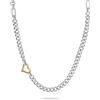 iXXXi Connect Collana composita Niamh Argento | 55cm, 55cm, Acciaio inossidabile, Nessuna pietra preziosa