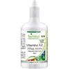 Fairvital | Vitamina K2 liquida 200 µg per 10 gocce - 50ml per 1/2 anno - Altamente dosata - Menachinone naturale MK-7 da Natto - Vegan
