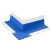 BH BAUHANDEL24 Bauhandel24 10 x nastro sigillante angolare esterno D11 guarnizione per doccia guarnizione angolare nastro sigillante impermeabile doccia bandella impermeabilizzante sigillante piastrelle doccia bagno