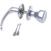 Aqbau Manopola per porta con pomello girevole Set completo con bulloni e viti (argento)
