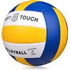 Wisdom Wolf Pallavolo Beach Volley Soft Touch Pallavolo Pallavolo per Bambini/Adulti,Taglia Ufficiale 5