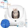 Catlink Baymax Lettiera Gatto Autopulente, Controlla la salute del gatto, Adatto per gatti da 1,5 a 10 kg, Non disponibile sotto 1,5 kg, per più gatti