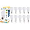 Velamp lampadina LED forma a goccia (A60) - Confezione risparmio - Attacco a vite grande (E27) - Potenza 15W Equivalenti 100W - Luminosità 1521ln - Temperatura colore 4000K (luce naturale)