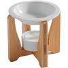 ZEN ARÔME Bruciatore profumo Arche - Serie Simplicity - CraftAroma - Aromaterapia facile - Elementi rimovibili - Oggetto decorativo fai da te creativo raffinato - Bruciatore fondente e profumo -50 ml - H 12 cm