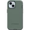 OtterBox Custodia per iPhone 15, iPhone 14 e iPhone 13 Defender Series - Forest Ranger (Verde), Senza Schermo, Robusta e Durevole, con Protezione per Le Porte, Include cavalletto a Clip per Fondina