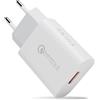 JupptElectronics 18W Caricatore Quick Charge 3.0, Caricabatterie USB Alimentatore Ricarica Veloce Compatibile con iPhone 15 14 13 12 11 SE 2022, iPad, Samsung Galaxy A04s A14 M13 S23 S22 S21, Huawei, Xiaomi ecc