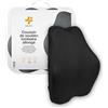 Inphysio Cuscino di Supporto Lombare Allungato in Memory Foam per Auto, Ufficio, Viaggi - Cuscino Ergonomico con Tecnologia di Raffreddamento e Cinghie Regolabili - 45x41x10,5 cm