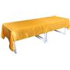 JIUERYY Tovaglia in Raso per Banchetto di Nozze Banchetto Evento Decorazione Battesimo, Giallo, 250x350CM