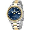 Maserati Orologio Uomo Maserati Competizione Solo Tempo Bicolore R8853100027 NUOVO E O...