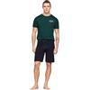 Tommy Hilfiger Set Pigiama Uomo Corto, Multicolore (Hunter / Desert Sky), S