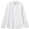 United Colors of Benetton Camicia 5CQYDQ06U, Celeste 33G, S Donna